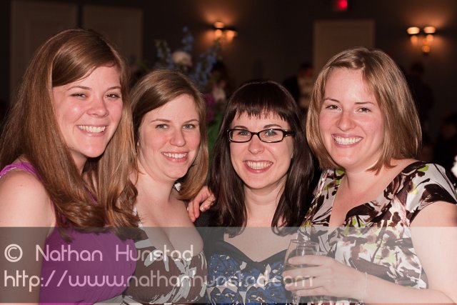 The Omaha Central High School girls again: Alissa Fitch, Julia Miller, Quinn Corbin, and Laura Hendee.